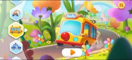 Little Panda School Bus - Drive a Bus And Explore The Journey To Kindergarten Babybus Game Video