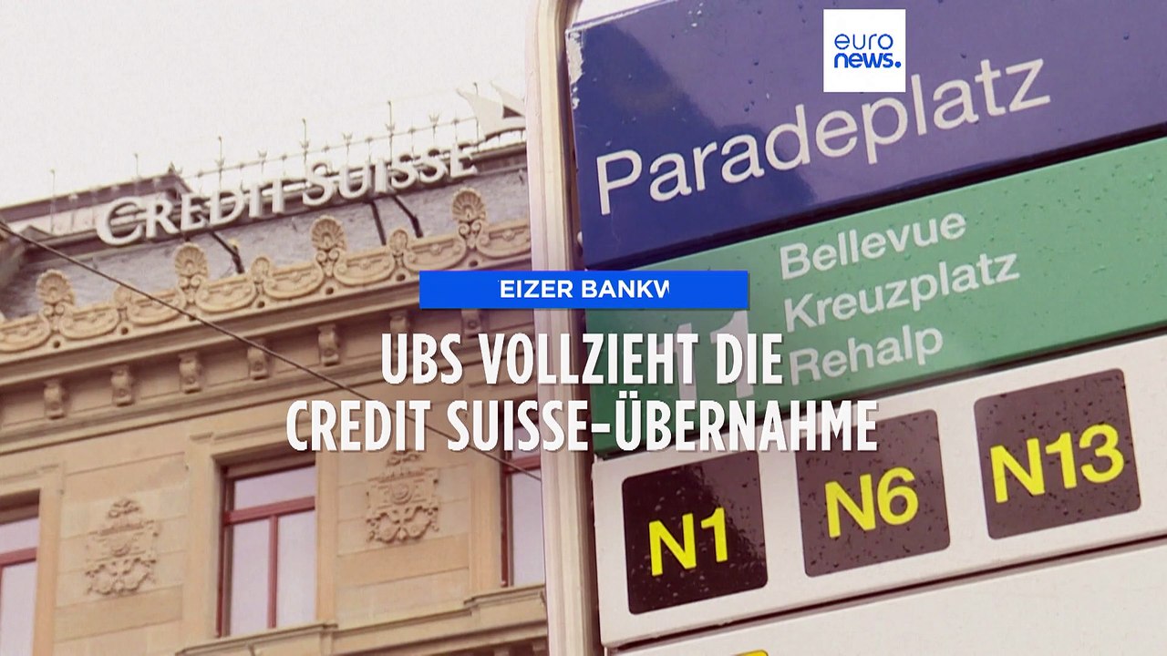 Mega-Fusion ist perfekt: UBS übernimmt Credit Suisse