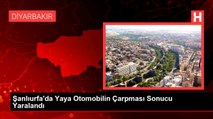 Şanlıurfa'da Yaya Otomobilin Çarpması Sonucu Yaralandı