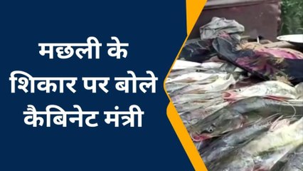 हमीरपुर : मछली के शिकार पर बोले कैबिनेट मंत्री, मछुआरों में है जागरूकता की कमी