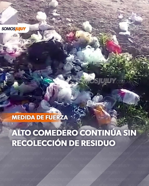 Alto Comedero continúa sin recolección de residuo