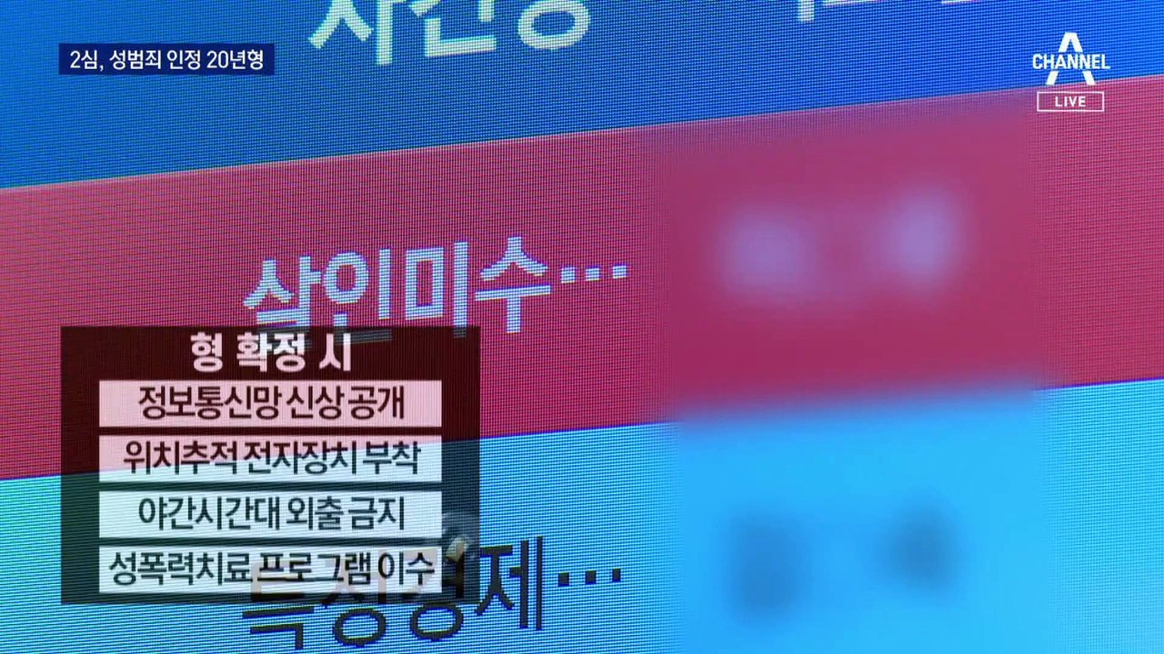 ‘돌려차기 사건’ 성범죄 추가 인정…징역 20년 선고