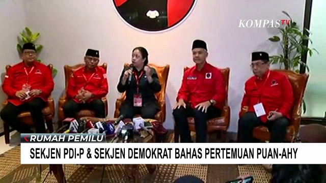 Sekjen PDIP dan Partai Demokrat Bahas Peluang Koalisi Pilpres