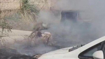 गाजियाबाद: जिले के इस थाने में लगी भीषण आग, पुलिसकर्मियों में मचा हड़कंप