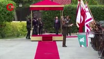 Cumhurbaşkanı Erdoğan, resmi törenle karşılandı