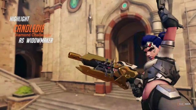 Potg widow overwatch Liousword Candledie