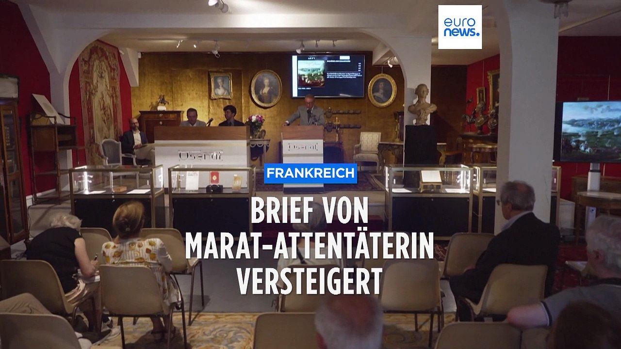 Französische Revolution: Brief mit Mordmotiv für 215 000 € versteigert