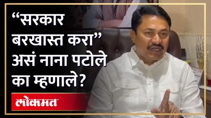 शिंदेंच्या मंत्र्यांवर आरोप, राज्यात तणावाचं वातावरण, नाना पटोले म्हणतात..| Nana Patole on CM Shinde