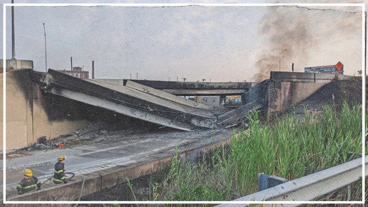Autobahnbrücke in US-Metropole Philadelphia eingestürzt