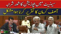 Ruckus in Senate as Asif Kirmani speaks