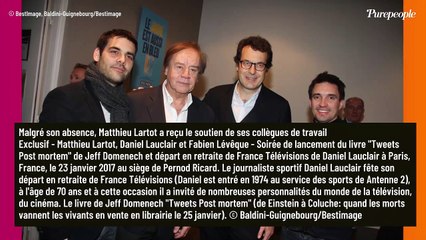 Matthieu Lartot atteint d'un cancer : l'absence du journaliste pour la finale de Roland-Garros fait réagir