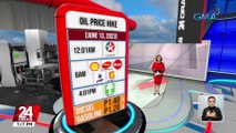 Ilang produktong petrolyo, may taas-presyo epektibo bukas | 24 Oras