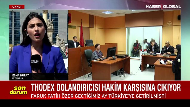 Thodex davasında tutuklanan Faruk Fatih Özer hakim karşısında