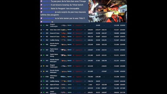 24h du Mans 2023 : live du samedi de 19h30 à 20h50