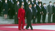 Presidente de China promete apoyo firme a Honduras, que rompió vínculos con Taiwán