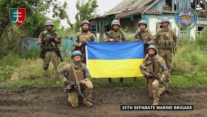 Images purport to show Ukrainian army liberating a village in Donetsk region