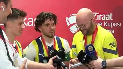 Fenerbahçeli futbolculardan kupa yorumları