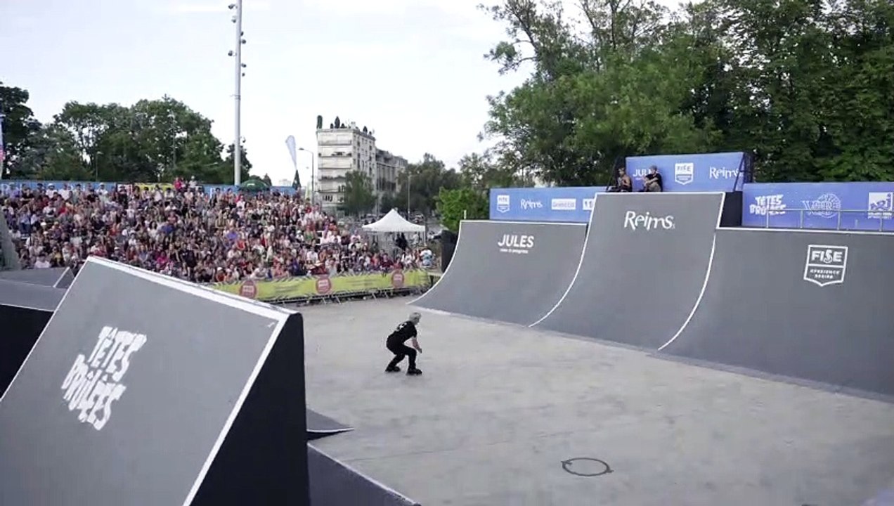 Jeremy Domingues - 1st Roller Freestyle Park Pro FISE Xperience Reims 2023