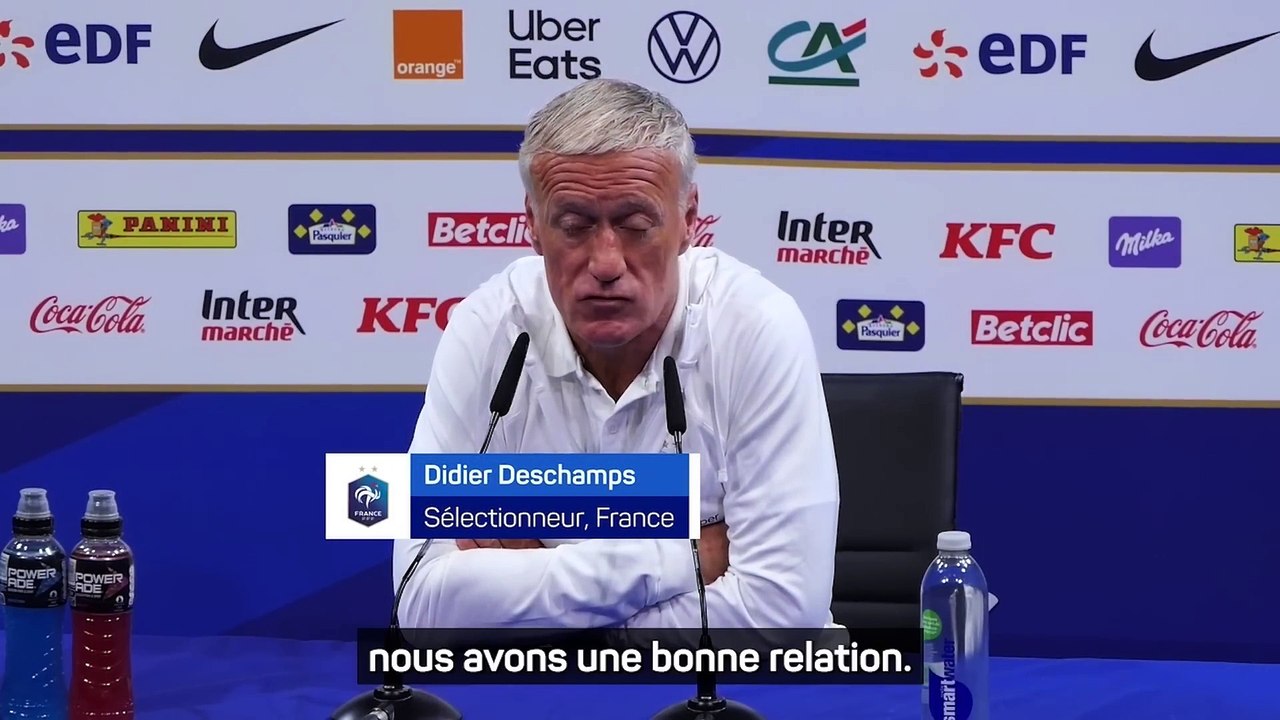 L'Arabie Saoudite, le cas Kanté, sa relation avec Diallo... La conférence de presse de Deschamps