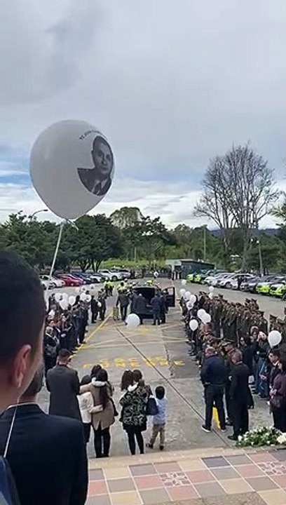 Familiares, amigos y compañeros despidieron al coronel Dávila en el centro religioso de la Po