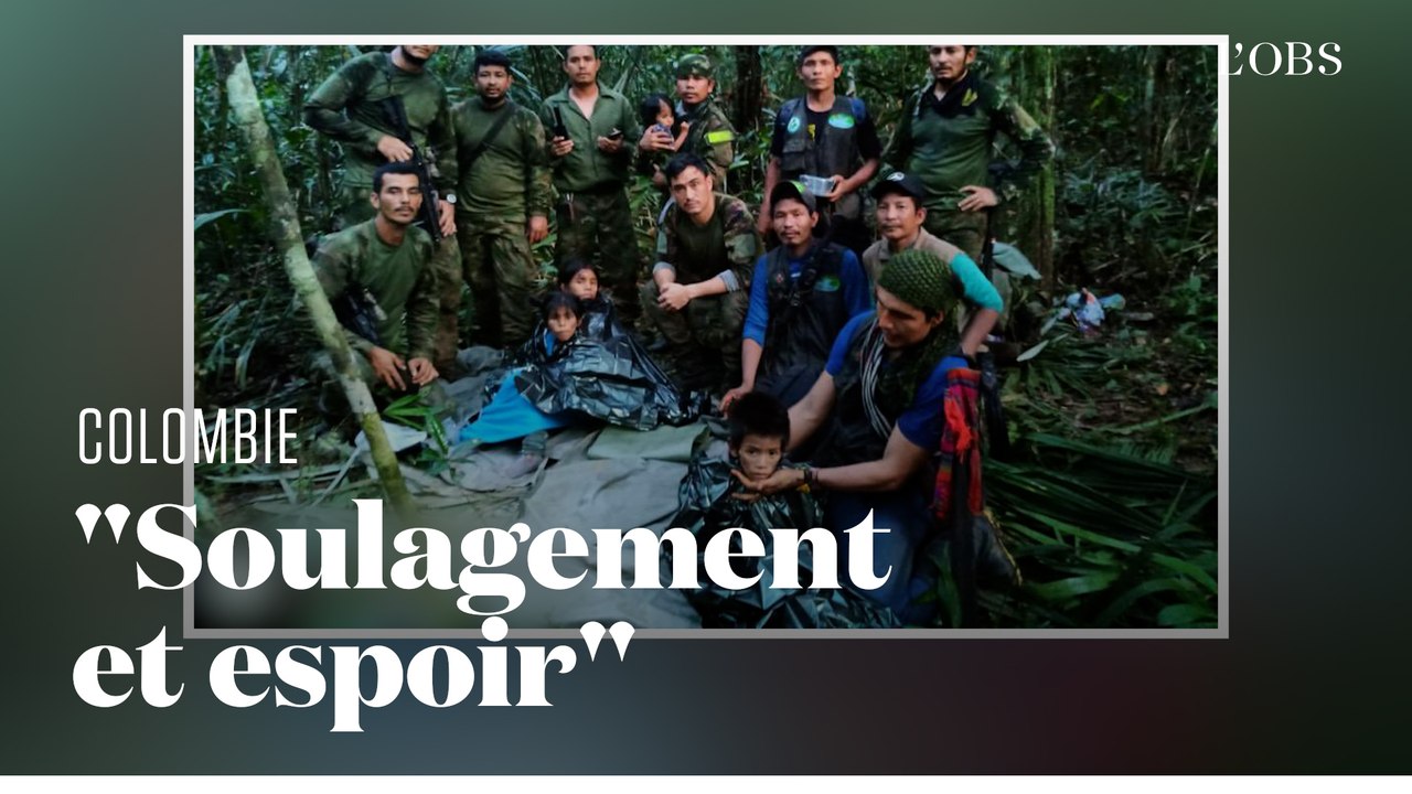 La Colombie salue un "miracle" après le sauvetage des quatre enfants disparus dans la jungle