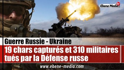 310 soldats d'élites éliminés et 19 chars capturés par l'armée russe à Maryinka
