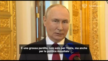 Putin ricorda Berlusconi: "Una grossa perdita, per l'Italia e il mondo"