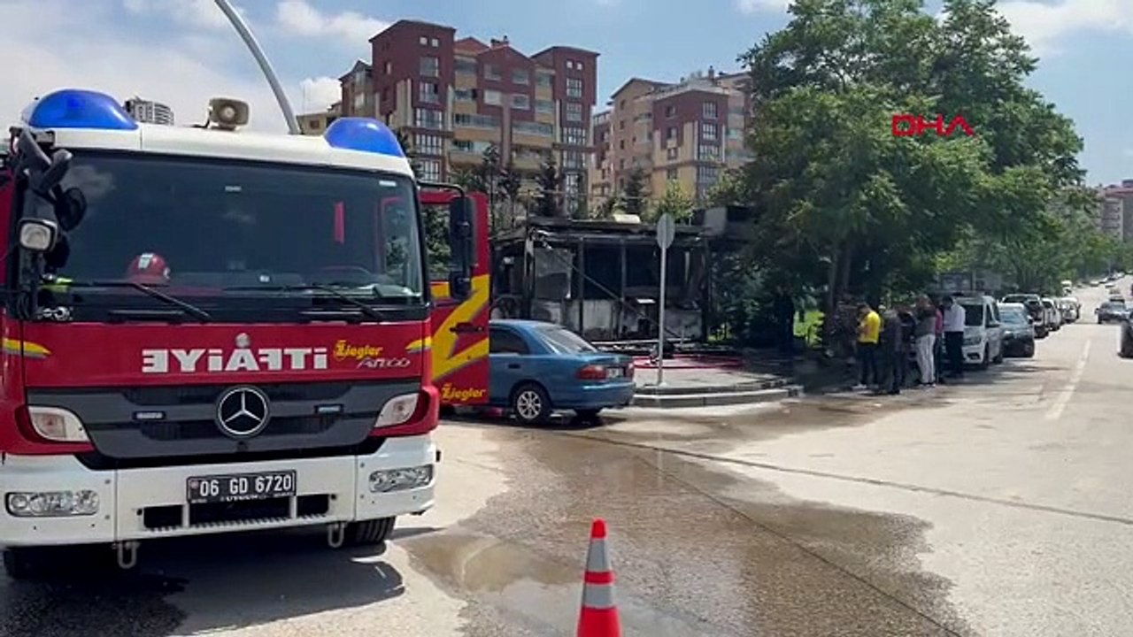 Incendie dans des boulettes de viande à Ankara : 1 personne blessée