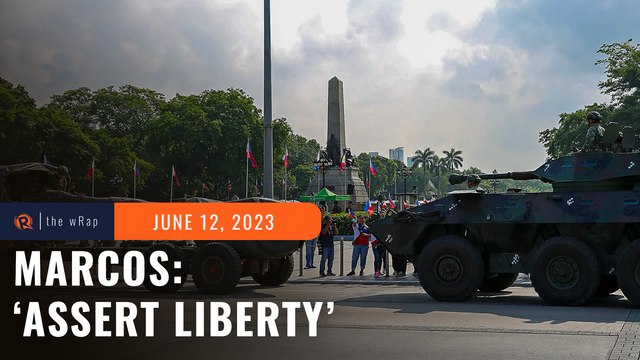Marcos tells Filipinos to ‘assert liberty day by day’