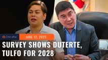 SWS survey puts Sara Duterte, Raffy Tulfo as 2028 presidential front-runners