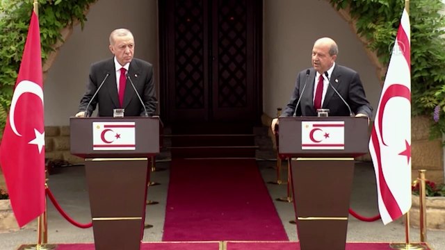 Erdoğan: Müzakere masasına geri dönülecekse KKTC tanınmalıdır