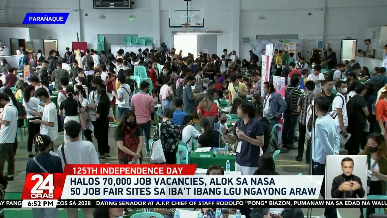 Halos 70,000 job vacancies, alok sa nasa 50 job...