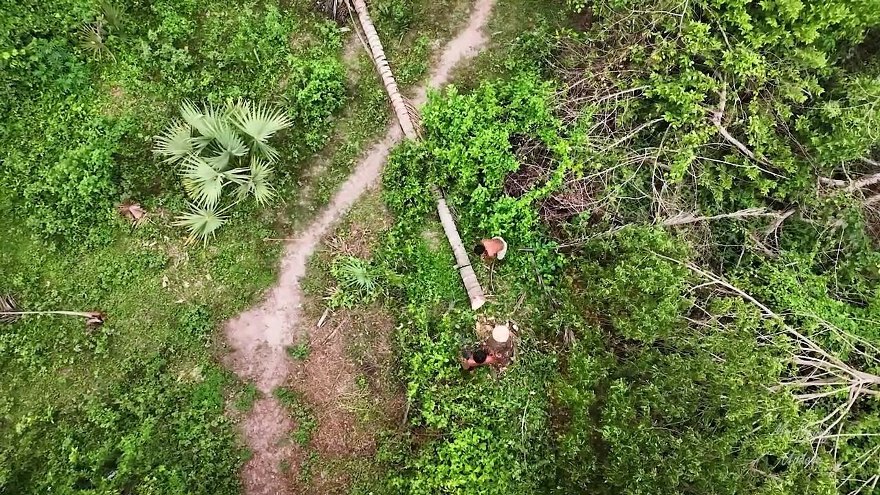 100 Days Building A Modern Underground Hut With A Grass Roof And A Swimming Pool