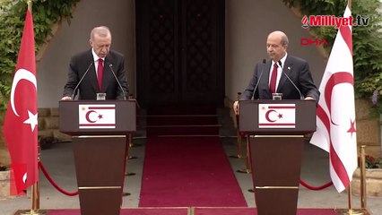 Erdoğan'dan dünyaya Kıbrıs çağrısı! Masaya dönüş için tek şartı açıkladı