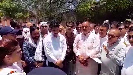 8 बिंदू बताकर बोले कांग्रेसी,झूठी है एफआईआर,निष्पक्ष जांच हो