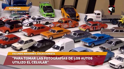 Facundo Navarret, coleccionista de fotografías a vehículos en escala, comentó cómo surge su gusto por este hobby y lo denominó como "una pasión"