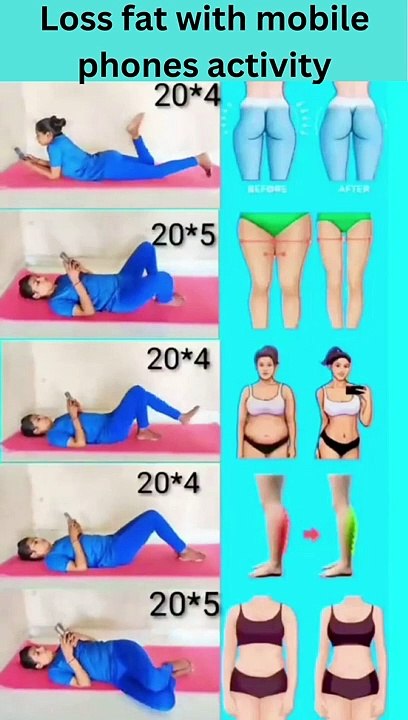 Loss fat with mobile phones activity