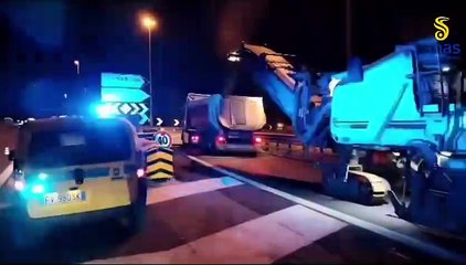 Cosenza, l'Anas ha effettuato i lavori di riqualificazione della pavimentazione sulla A2