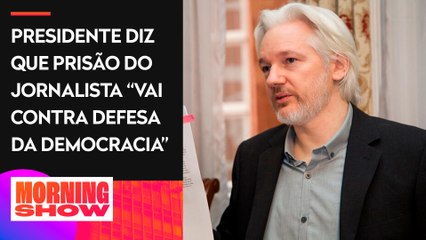 Lula vê com preocupação com a extradição de Assange