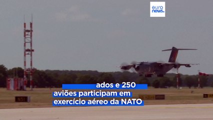 Começa maior manobra aérea de sempre da NATO