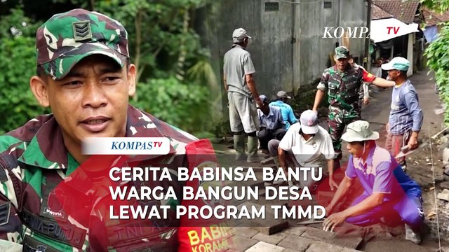 Cerita Babinsa Bantu Warga Bangun Desa Lewat Program TNI Manunggal Membangun Desa