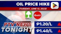 Oil price hike set June 13