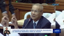 Yumaong dating Sen. Rodolfo Biazon, nakaburol sa Heritage Memorial Park sa Taguig | Saksi