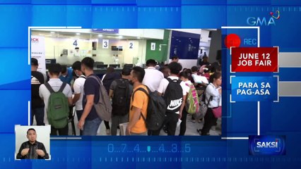 Libu-libong trabaho, alok sa iba't ibang job fair ngayong Independence Day | Saksi