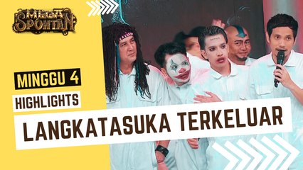 Langkatasuka Gagal Ke minggu seterusnya ! - Minggu 4 | Highlights Mega Spontan 2023
