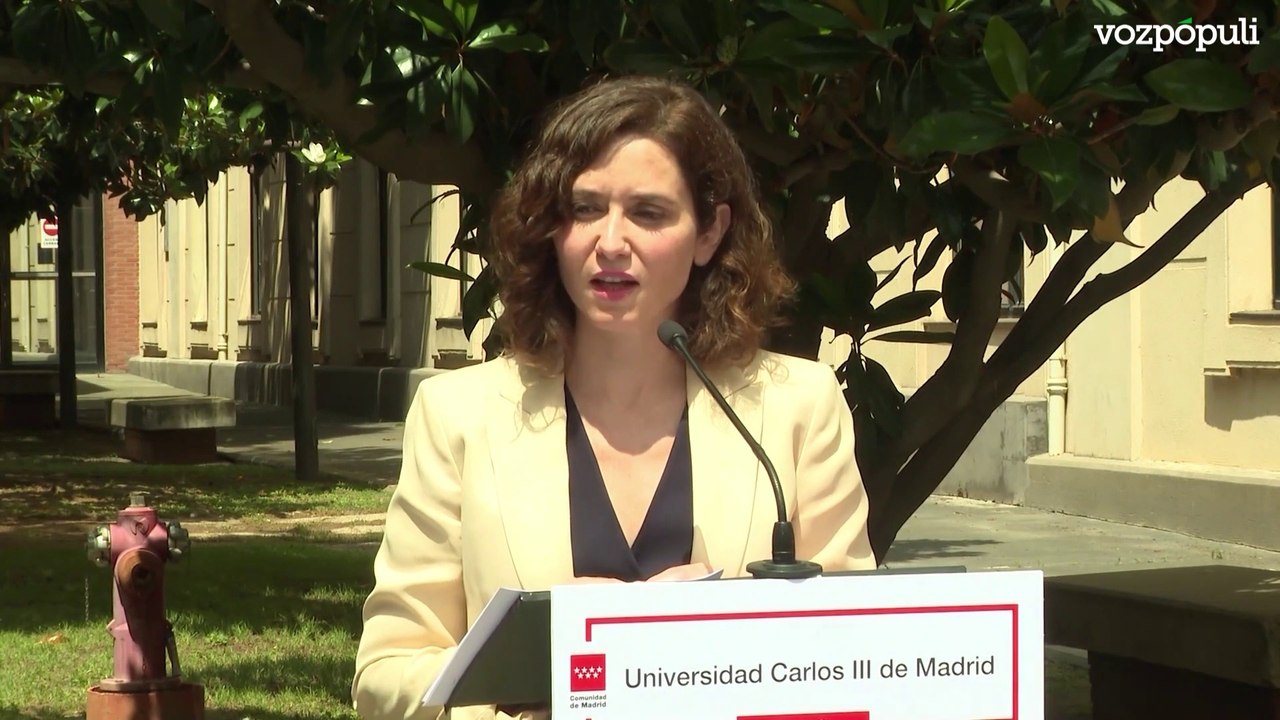 Ayuso celebra que Irene Montero "sea apartada de la política" al no ser ir incluida en las listas de Sumar para las elecciones del 23 de julio