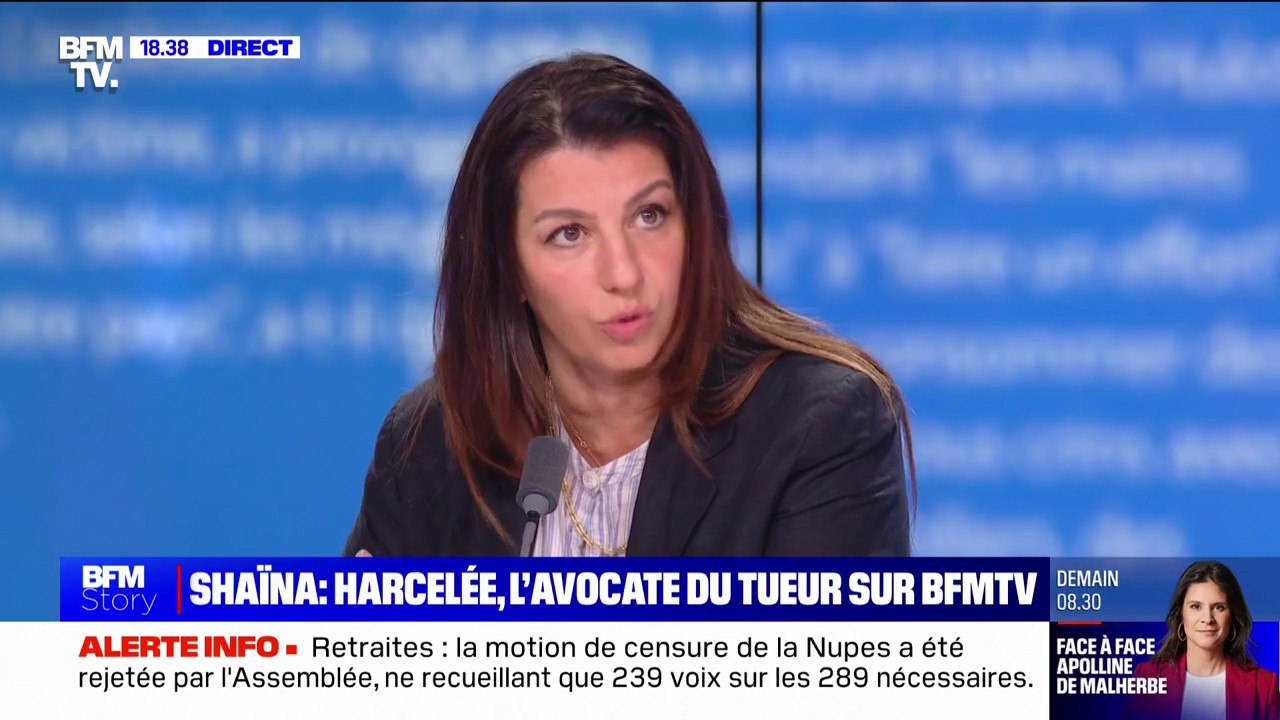 Meurtre de Shaïna: "Il y en assez que les avocats de la défense soient pris comme des exutoires", déplore Élise Arfi, avocate de l’ex-petit ami de Shaïna