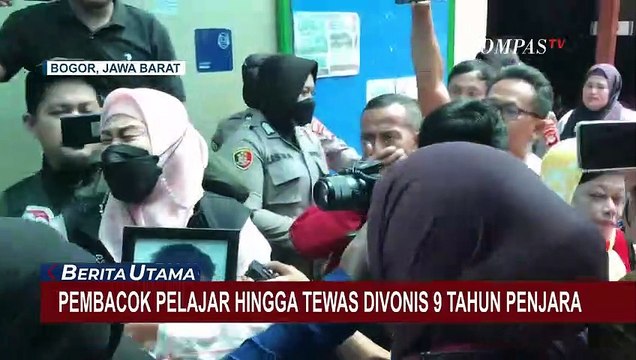 Pembacok Pelajar Hingga Tewas di Bogor Divonis 9 Tahun Penjara, Ayah Korban Histeris Tak Terima!