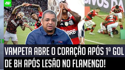 "É VERDADE, pô! EU CHOREI e FIQUEI EMOCIONADO! O Bruno Henrique..." Vampeta É SINCERO sobre Flamengo