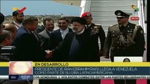 Llega a Venezuela el presidente iraní Raisi